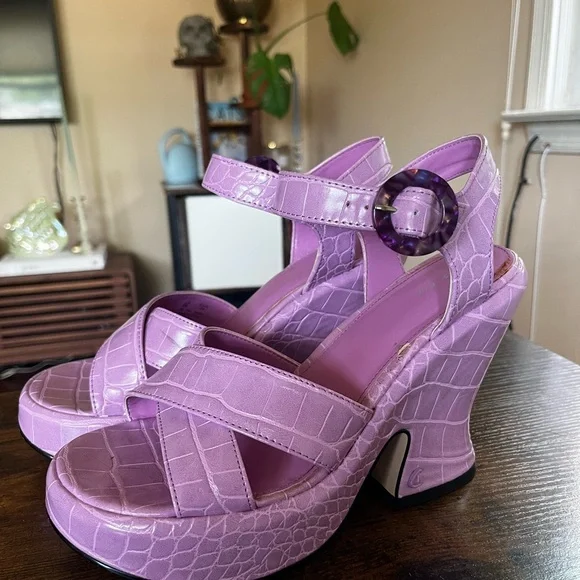 Circus by Sam Edelman Pink Platform Sandals - Picture 3 of 6